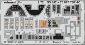 Eduard SS867 TBF-1C for Hobby Boss 1:72