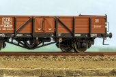 Exact Train AF22051 Vagon gondola tip ISFF, CFR, epoca III