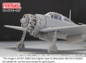 Finemolds FZ02 1:48 Imperial Japanese Navy A6M5 Zero Fighter Type 52 Nakajima Prod.