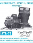 Friulmodel ATL-078 M2 Bradley/ LVTP 7/MLRS fruh 1:35