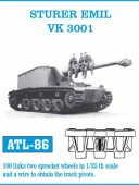 Friulmodel ATL-086 Ketten fur Sturer Emil 1:35