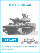 Friulmodel ATL-087 Ketten fur M551 Sheridan 1:35