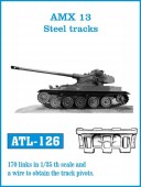 Friulmodel ATL-126 AMX 13 Steel tracks 1:35