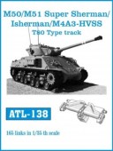 Friulmodel ATL-138 M50/M51 Super Sherman/Isherman/M4A3-HVSS 1:35