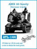 Friulmodel ATL-144 AMX 30 family German tracks 1:35
