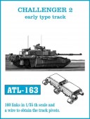 Friulmodel ATL-163 CHALLENGER 2 early type track 1:35