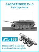 Friulmodel ATL-166 JAGDPANZER E-10 Late type track 1:35