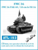 Friulmodel ATL-193 FCM 36 / FCM 36 PAK 40 / 10 cm le FH 16 1:35