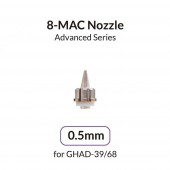 Gaahleri 40386 Airbrush 0.5mm 8-MAC Nozzle of Quick Self-Centering Structure for Advanced Series