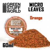 Green Stuff World 8435646501093ES Micro Leaves - Orange mix (15gr)