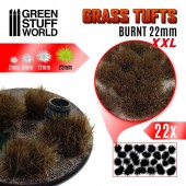 Green Stuff World 8435646509532ES Grass TUFTS XXL - 22mm self-adhesive - BURNT