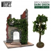 Green Stuff World 8435646520063ES Ivy Foliage - Dark Green Birch - Large (1:35-1:43)
