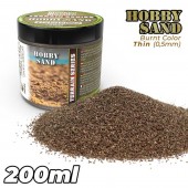 Green Stuff World 8435646528373ES Thin Hobby Sand - Burnt Colour 200ml