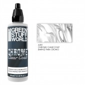 Green Stuff World 8435646536415ES Chrome Clear Coat 60 ml - Acrylic-based paint