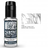 Green Stuff World 8435646536422ES Chrome Clear Coat 17 ml - Acrylic-based paint