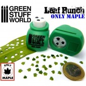 Green Stuff World 8436554364145ES Leaf Punch MEDIUM GREEN