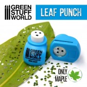 Green Stuff World 8436554364152ES Miniature Leaf Punch MEDIUM BLUE - only maple