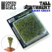 Green Stuff World 8436574504248ES Tall Shrubbery - Light Green (8x8x3cm)