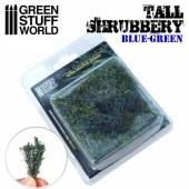Green Stuff World 8436574504279ES Tall Shrubbery - Blue Green (8x8x3cm)