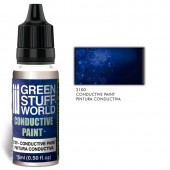 Green Stuff World 8436574504590ES Conductive Acrylic Paint with Silver 15ml