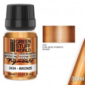 Green Stuff World 8436574507935ES Pure Metal Pigments BRONZE (30ml)