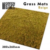 Green Stuff World 8436574508291ES Grass Mats - Beige 38x26cmx4mm