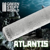 Green Stuff World 8436574508611ES Atlantis Rolling pin