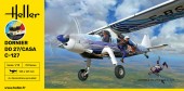 Heller 35304 STARTER KIT DO27/CASA C-127 1:72