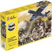 Heller 35313 Starter Kit A.S. 51 Horsa+ Paratroopers 1:72