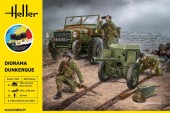 Heller 35326 STARTER KIT Diorama Dunkerque 1:35