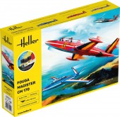 Heller 35510 STARTER KIT Fouga Magister CM 170 1:48