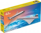 Heller 50333 Caravelle + Concorde 1:100