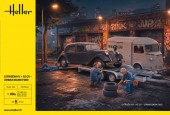 Heller 50335 Citroen HY + 15CV - Urban Barn Find 1:24