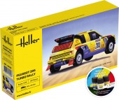 Heller 56189 STARTER KIT Peugeot 205 Turbo Rally 1:43