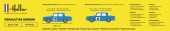 Heller 56700 STARTER KIT Renault R8 Gordini 1:24