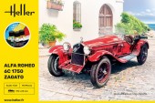 Heller 56715 STARTER KIT Alfa Romeo 1750cc Zagato 1:24