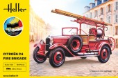 Heller 56733 STARTER KIT Citroen C4 Fire Brigade 1:24