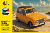 Heller 58704 STARTER KIT Renault 4 TL/GTL Sun Roof 1:24