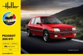 Heller 58705 STARTER KIT Peugeot 205 GTI 1:24
