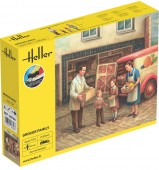 Heller 58758 STARTER KIT Grocer Family 1:24