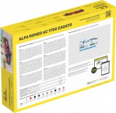 Heller 80715 Alfa Romeo 1750cc Zagato 1:24