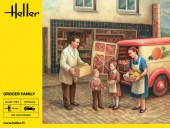 Heller 82758 Grocer Family 1:24