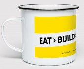 Heller 96503 Mug Eat > Build > Sleep > Repeat 