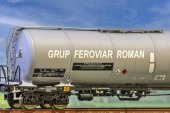 HGD 40046 Vagon cisterna Zacns, GFR, epoca VI