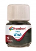 Humbrol AV0201 Enamel Wash Black 28 ml 