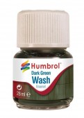Humbrol AV0203 Enamel Wash Dark Green 28 ml 