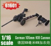 I LOVE KIT 61601 German 105mm K18 Cannon 1:16
