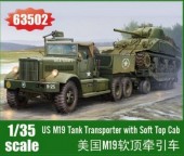 I LOVE KIT 63502 M19 Tank Transporter with Soft Top Cab 1:35