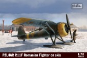 IBG 72522 1:72 PZL/IAR P.11F Romanian Fighter on skis