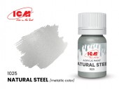 ICM 1025 METALLIC COLORS Natural Steel bottle 12 ml 